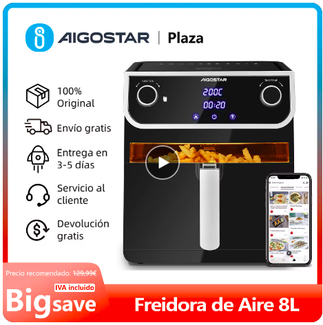 Freidora de aire Aigostar