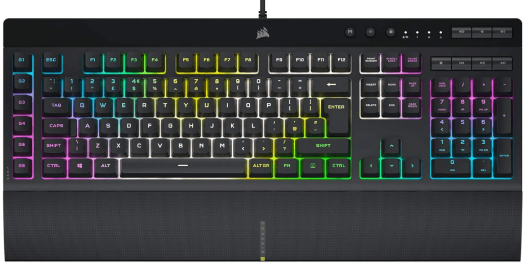 Teclado CORSAIR K55 RGB PRO XT